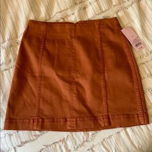 Dupe - Orange Free People Skirt